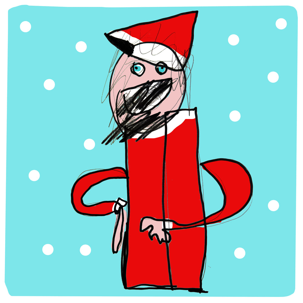 Pirate Santa by Aaron