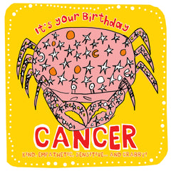 Cancer - Zodiac Card