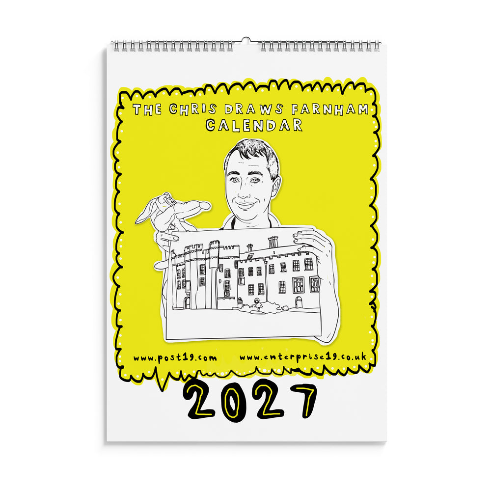 The 'Chris draws Farnham' Wall Calendar 2027