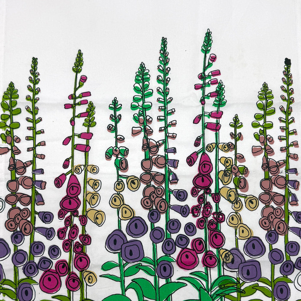 Tea Towel - Floral Foxgloves