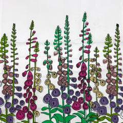 Tea Towel - Floral Foxgloves