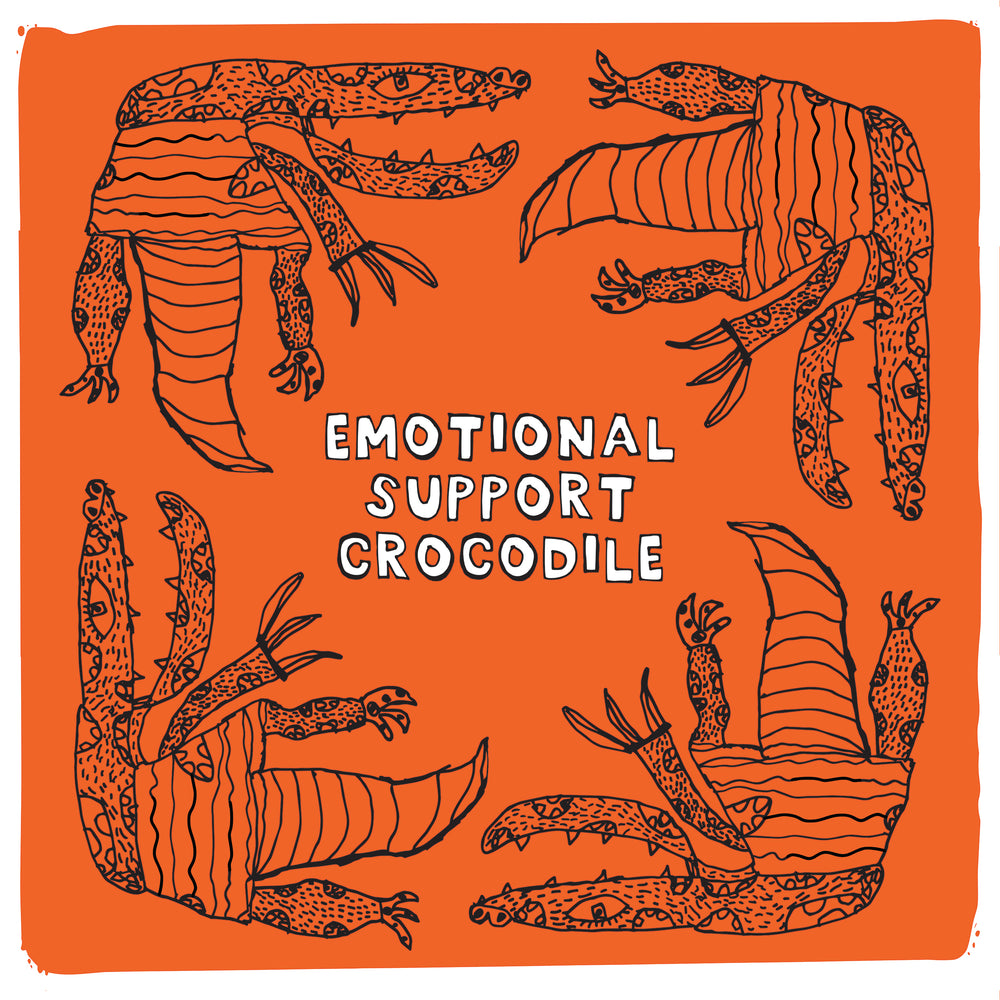 Emotional Support Crocodile
