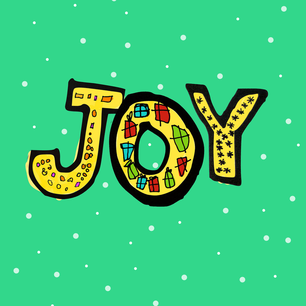 Christmas Card - Joy! By Pip, Kaz and Nathan