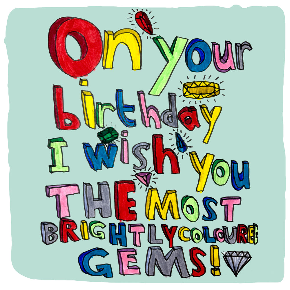 Brightly Coloured Gems