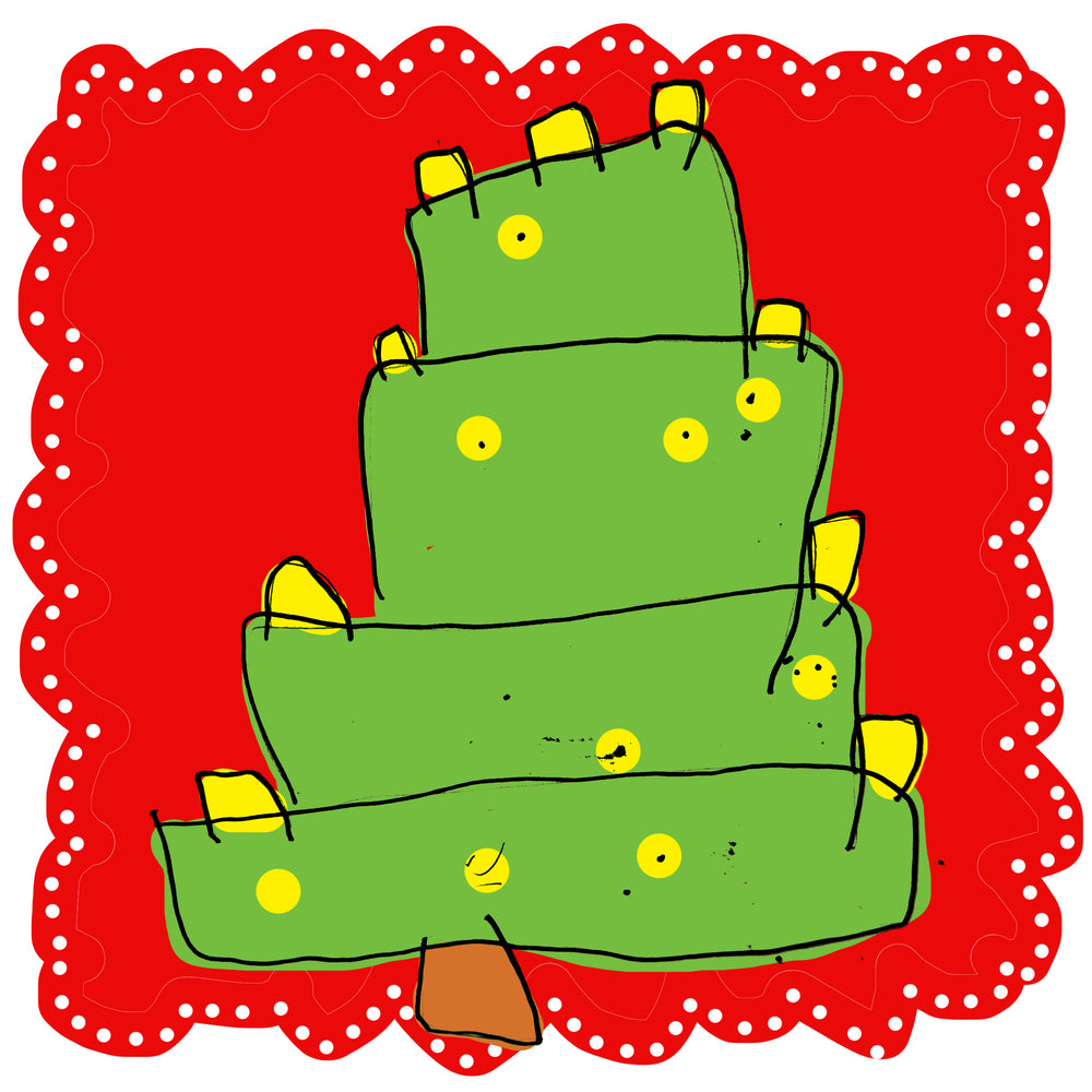 Christmas tree by Margaret