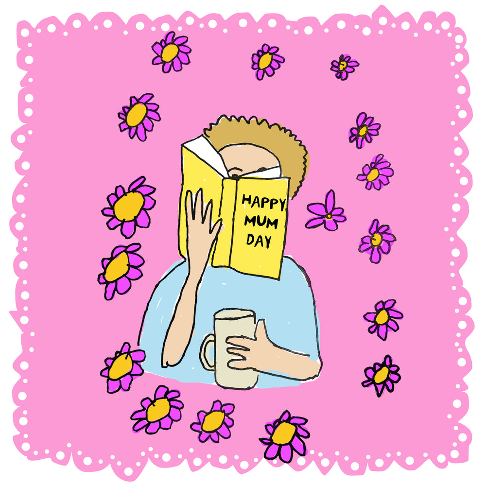 Happy Mums read books