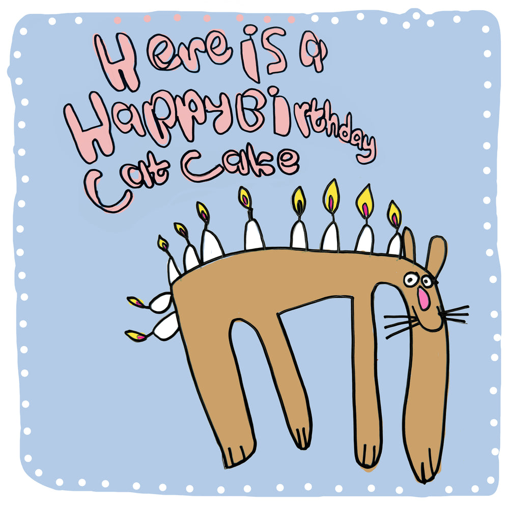 Birthday Cat Cake