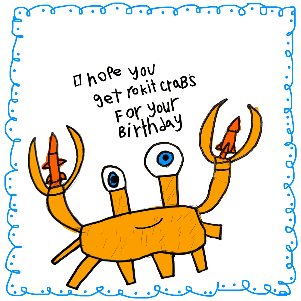 Birthday Rockit Crabs