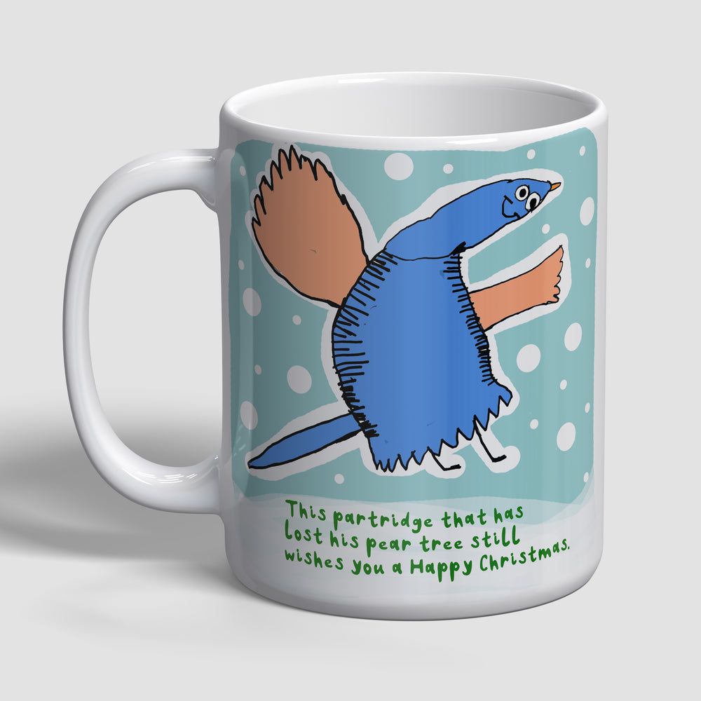 Teddy's Christmas Partridge Mug