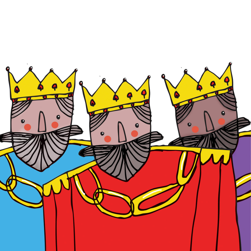 Christmas Card - Three KINGS by Will C